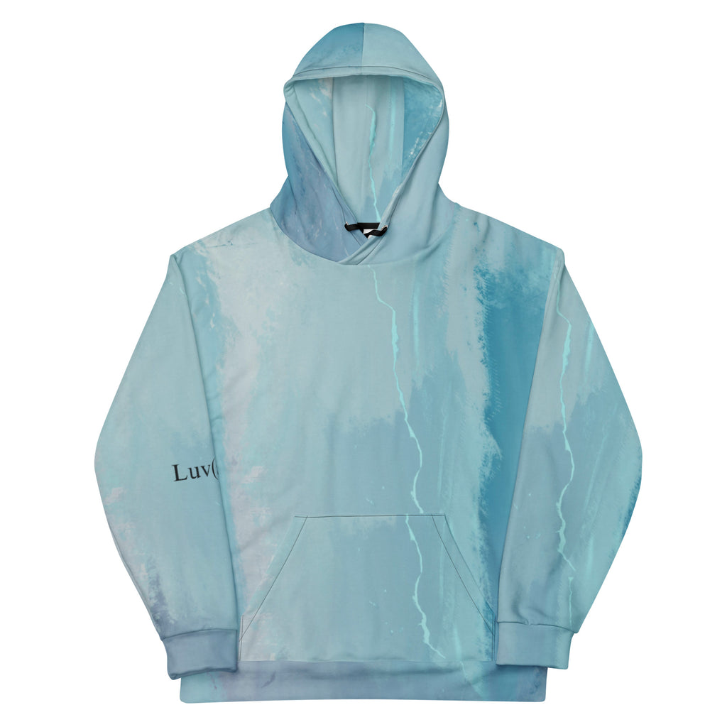 Unisex cotton hoodie (blue)